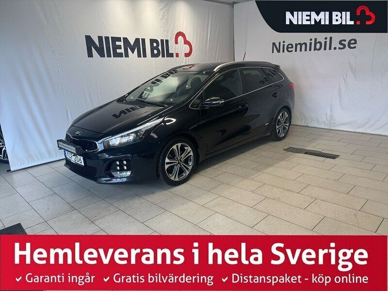 Svart Begagnad 2016 Kia Ceed GT-Line Kombi | 124 900 kr (Dyr) - Bild 1/3