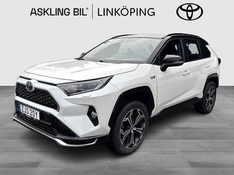 Vit Begagnad 2020 Toyota RAV4 Hybrid Style SUV | 379 000 kr (Lite dyr) - Bild 1/3