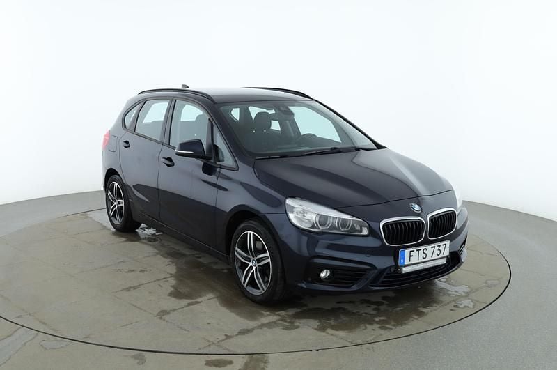 Begagnad BMW 220 Active Tourer 2015 Blå Minibuss