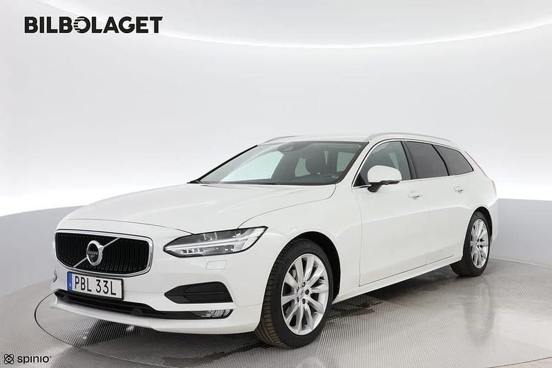 Vit Begagnad 2019 Volvo V90 Momentum Kombi | 299 800 kr (Marknadspris) - Bild 1/4