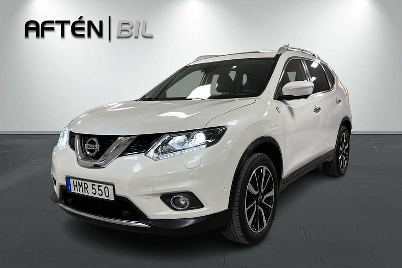 Vit Begagnad 2016 Nissan X-Trail Tekna SUV | 149 800 kr (Marknadspris) - Bild 1/3