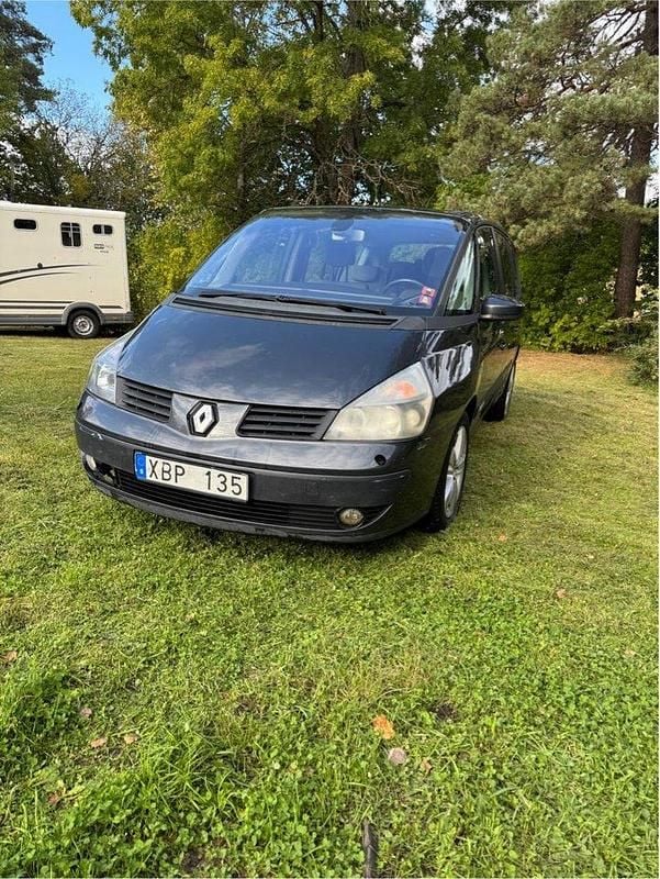Grå Begagnad 2006 Renault Grand Espace Expression Minibuss | 28 900 kr - Bild 1/4