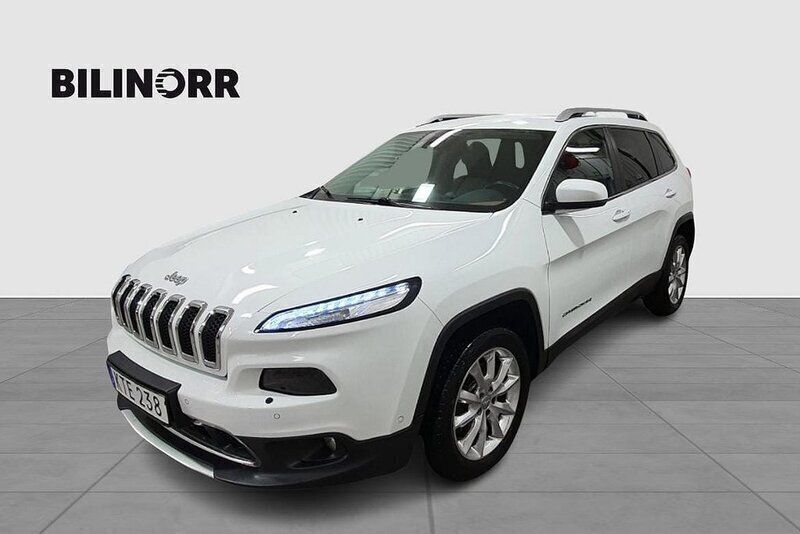Vit Begagnad 2015 Jeep Cherokee SUV | 149 900 kr - Bild 1/4