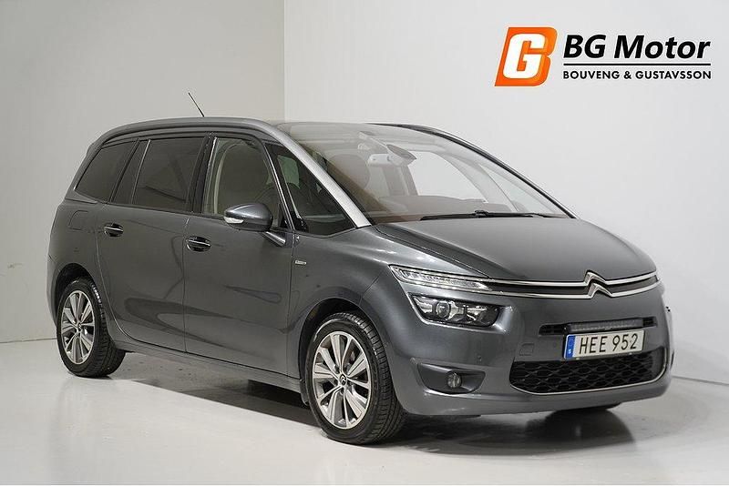 Grå Begagnad 2013 Citroën Grand C4 Picasso Minibuss | 99 900 kr (Marknadspris) - Bild 1/4