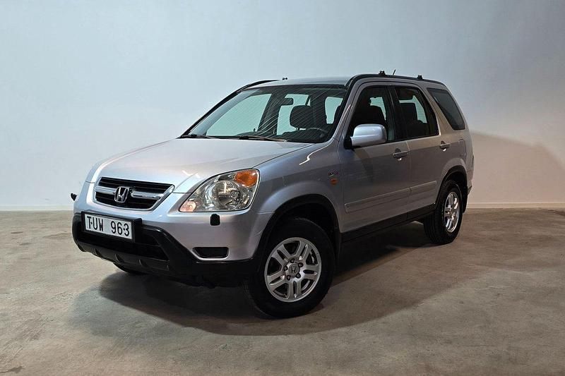 Silver Begagnad 2002 Honda CR-V SUV | 39 900 kr (Marknadspris) - Bild 1/4