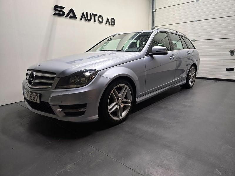 Silver Begagnad 2012 Mercedes C220 Avantgarde Kombi | 119 900 kr (Marknadspris) - Bild 1/4