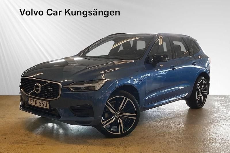 Blå Begagnad 2020 Volvo XC60 R-Design SUV | 359 900 kr (Superpris) - Bild 1/4
