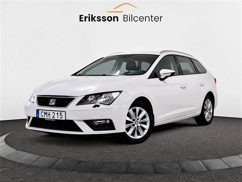 Vit Begagnad 2018 Seat Leon ST Style Kombi | 59 900 kr - Bild 1/4