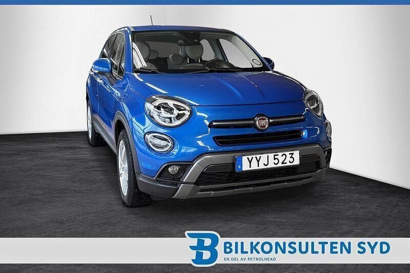 Blå Begagnad 2018 Fiat 500X Cross SUV | 129 900 kr - Bild 1/4