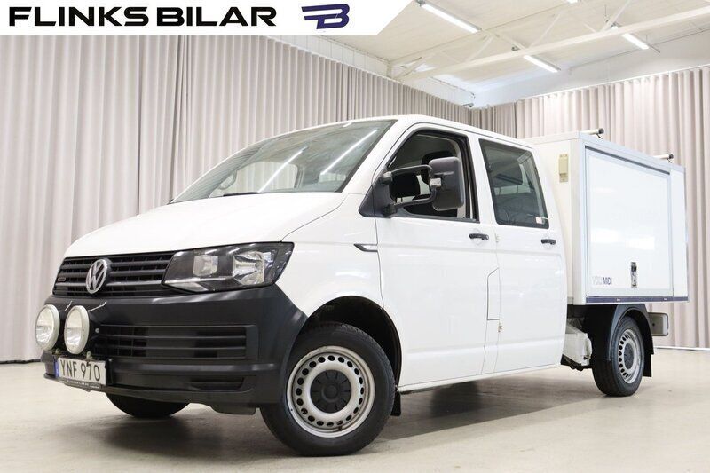 Vit Begagnad 2018 VW T6 Van | 269 900 kr (Lite dyr) - Bild 1/4