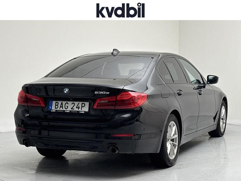 Begagnad BMW 530e iPerformance 2020 Svart Sedan