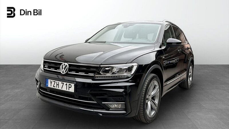 Svart Begagnad 2020 VW Tiguan Executive SUV | 269 900 kr (Marknadspris) - Bild 1/4
