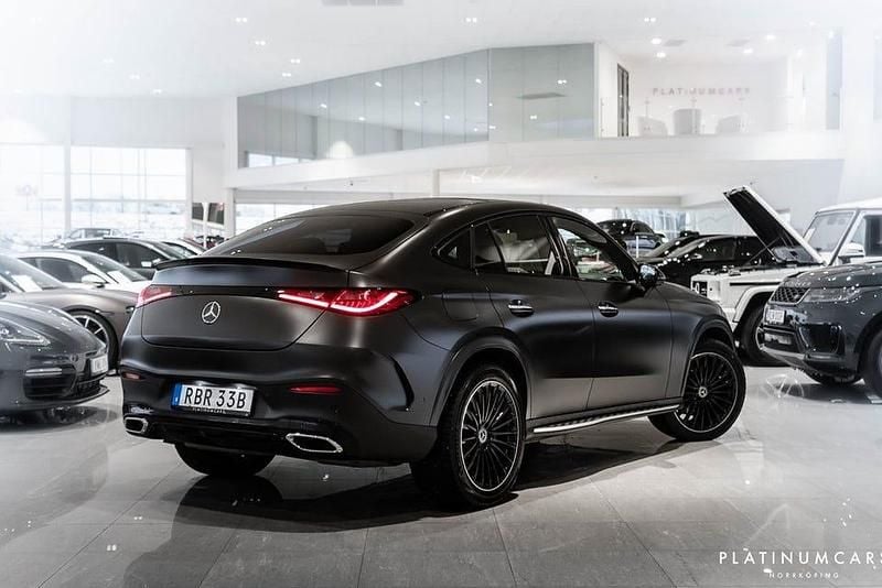 Begagnad Mercedes GLC300 AMG 269 HK (197 kW) 2024 Grå Sportkupé