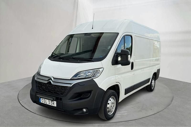 Vit Begagnad 2020 Citroën Jumper Minibuss | 189 000 kr (Marknadspris) - Bild 1/4
