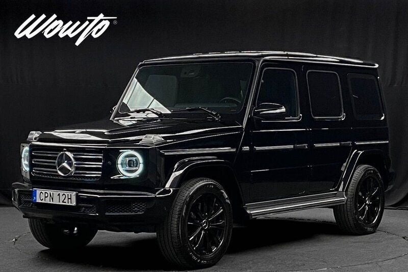 Svart Begagnad 2022 Mercedes G400 SUV | 1 449 800 kr - Bild 1/3
