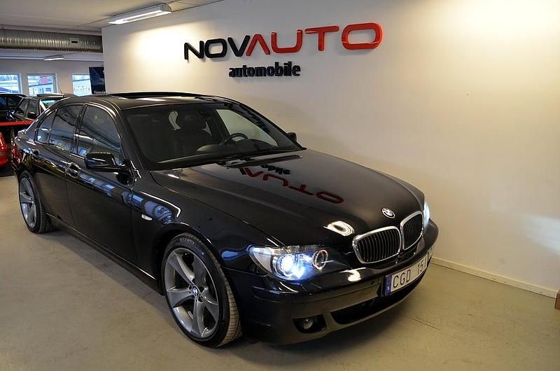 Begagnad BMW 730 Shadowline 231 HK (169 kW) 2008 Safirsvart metallic Sedan