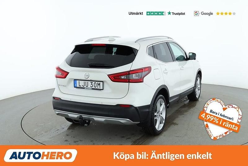 Begagnad Nissan Qashqai Acenta 141 HK (103 kW) 2019 Vit SUV