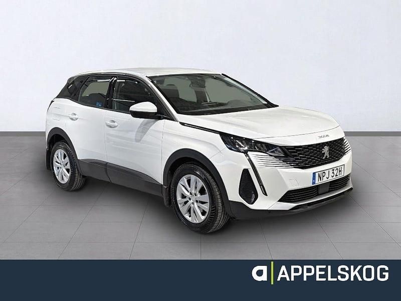 Begagnad Peugeot 3008 Active 131 HK (96 kW) 2020 Vit SUV