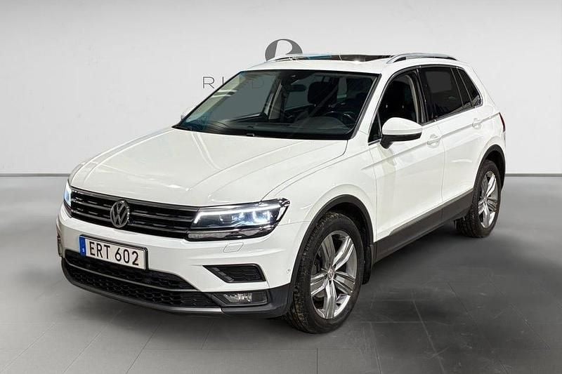 Begagnad VW Tiguan GT 190 HK (139 kW) 2017 Vit SUV