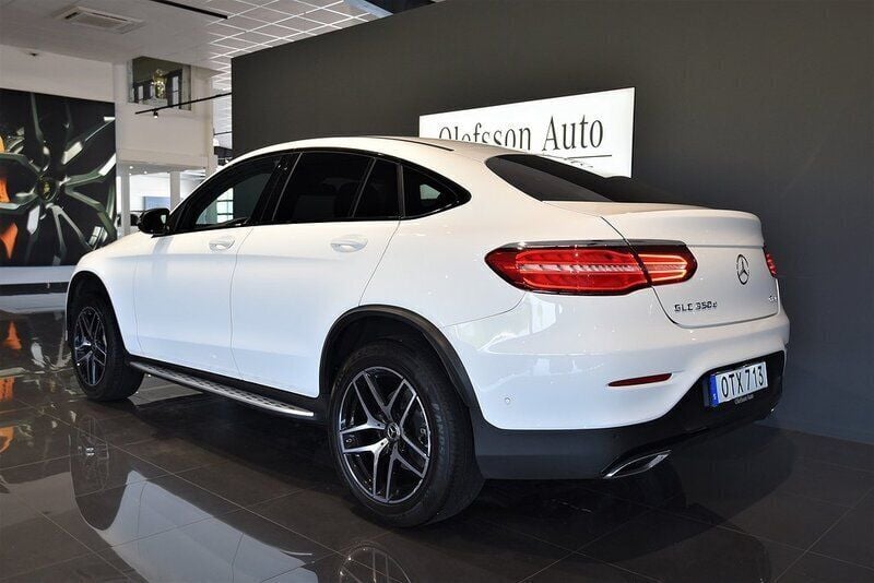 Begagnad Mercedes GLC350 AMG 259 HK (190 kW) 2017 Vit Sportkupé