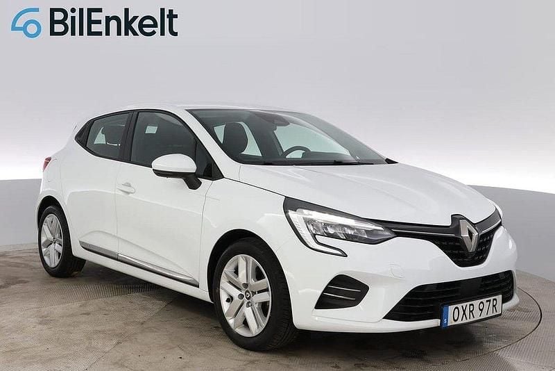 Vit Begagnad 2022 Renault Clio V Zen Halvkombi | 174 900 kr (Bra pris) - Bild 1/4