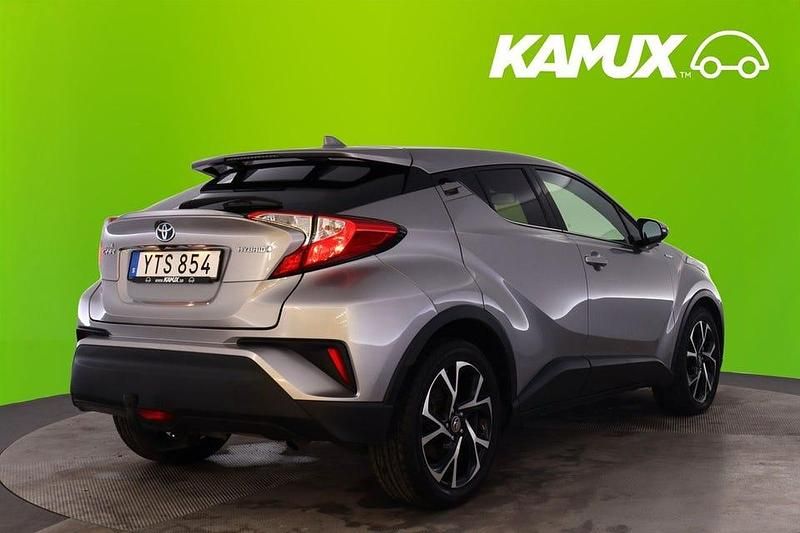 Begagnad Toyota C-HR Edition 122 HK (89 kW) 2018 Silver/grå SUV