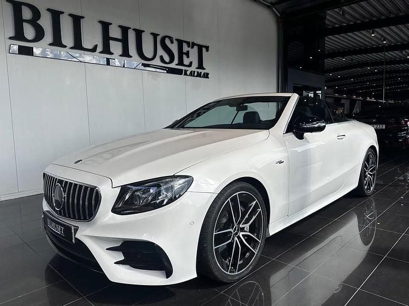 Vit Begagnad 2019 Mercedes E53 AMG AMG Cab | 799 900 kr (Dyr) - Bild 1/4