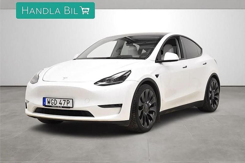Begagnad Tesla Model Y Performance 392 kW (534 HK) 2023 Vit SUV