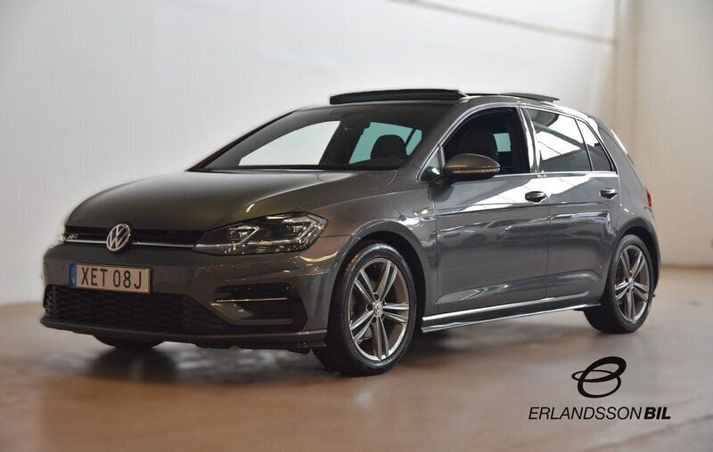 Mörkgrå Begagnad 2019 VW Golf VII GT Halvkombi | 184 900 kr (Marknadspris) - Bild 1/4