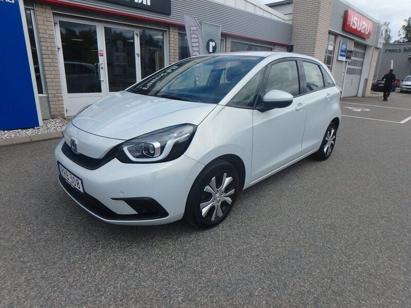 Vit Begagnad 2022 Honda Jazz Halvkombi | 209 900 kr (Bra pris) - Bild 1/4