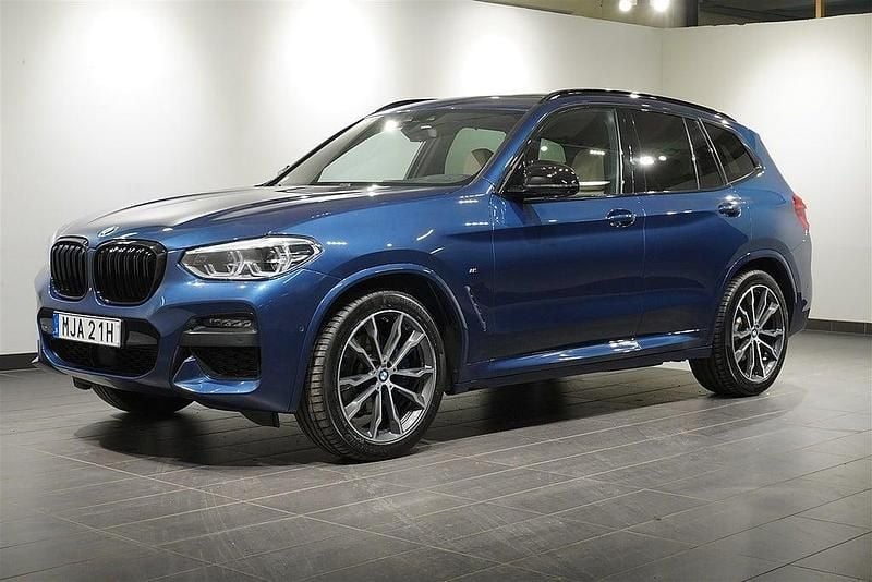 Blå Begagnad 2019 BMW X3 M Sport SUV | 399 500 kr (Marknadspris) - Bild 1/4