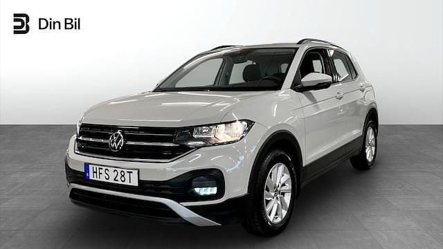 Grå Begagnad 2022 VW T-Cross Life SUV | 189 900 kr (Marknadspris) - Bild 1/4