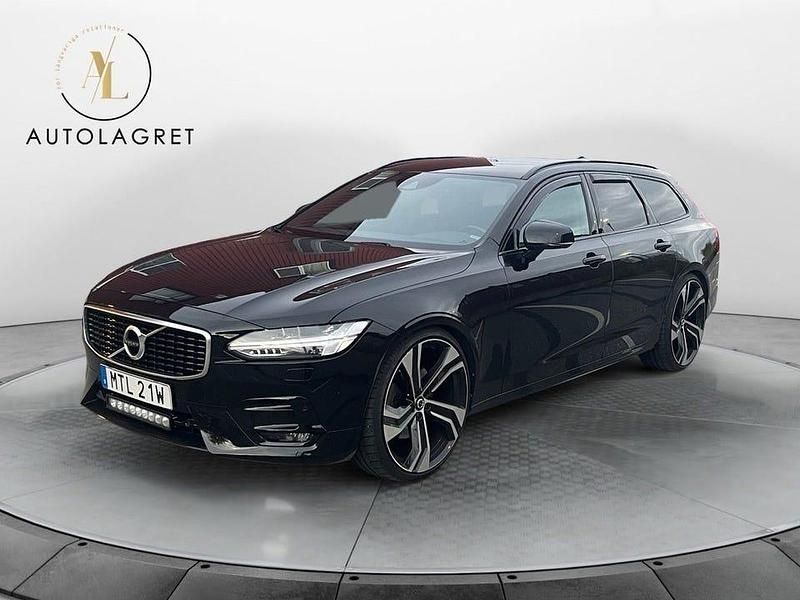Svart Begagnad 2020 Volvo V90 R-Design Kombi | 319 900 kr - Bild 1/4