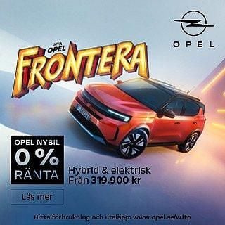 Vit Ny 2025 Opel Frontera SUV | 319 900 kr - Bild 1/1