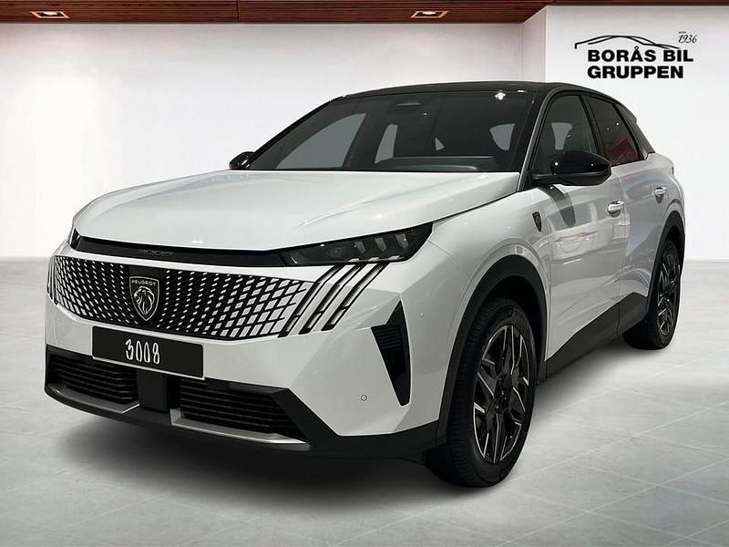 Vit Ny 2025 Peugeot 3008 GTi SUV | 369 800 kr (Marknadspris) - Bild 1/4