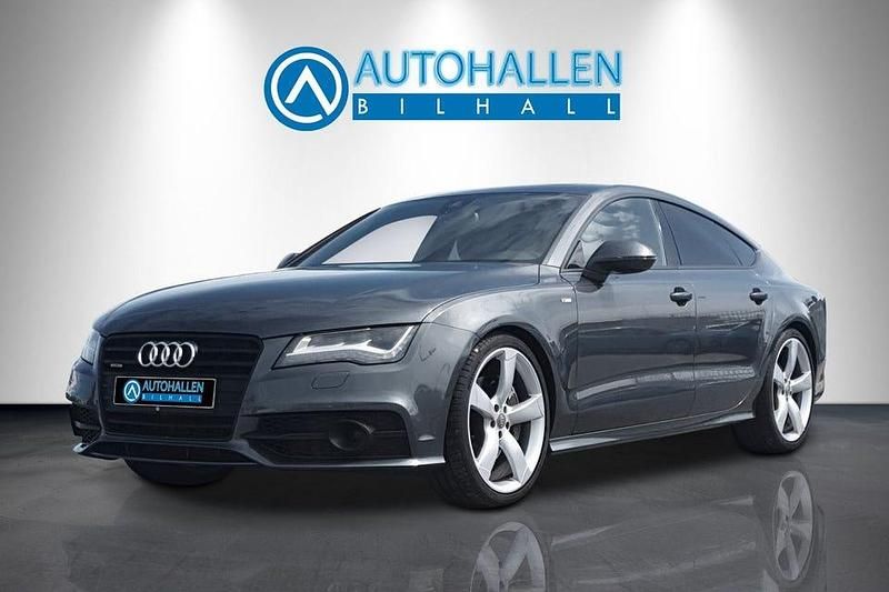 Mörkgrå Begagnad 2013 Audi A7 Sportback Halvkombi | 199 200 kr (Marknadspris) - Bild 1/4