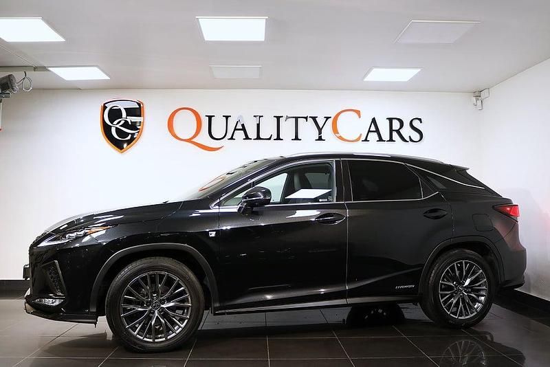 Begagnad Lexus RX450h Sport Line 313 HK (230 kW) 2020 Svart SUV
