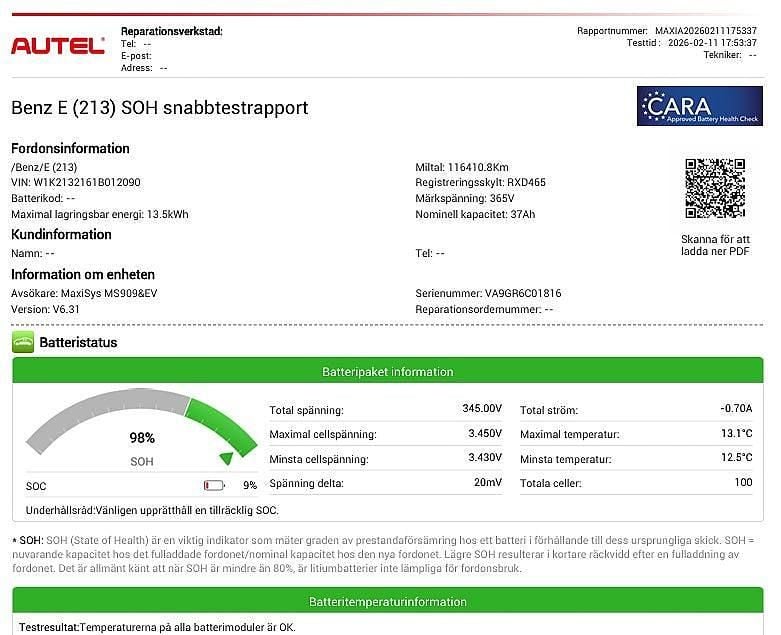 Begagnad Mercedes E300 194 HK (142 kW) 2021 Grå Kombi