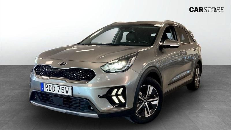 Grå Begagnad 2020 Kia Niro 2 SUV | 244 900 kr - Bild 1/4