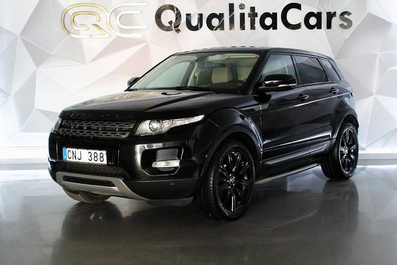 Svart Begagnad 2012 Land Rover Range Rover evoque Pure SUV | 139 700 kr (Lite dyr) - Bild 1/4
