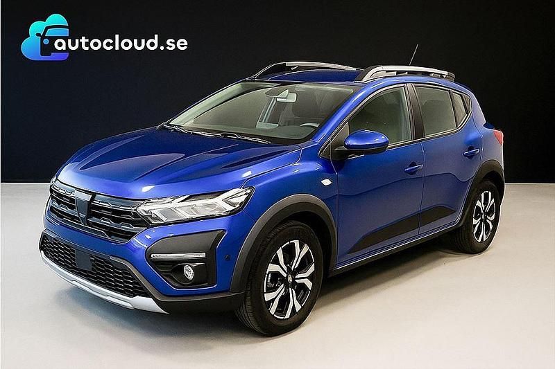 Blå metallic Begagnad 2021 Dacia Sandero Stepway Halvkombi | 138 900 kr (Dyr) - Bild 1/2