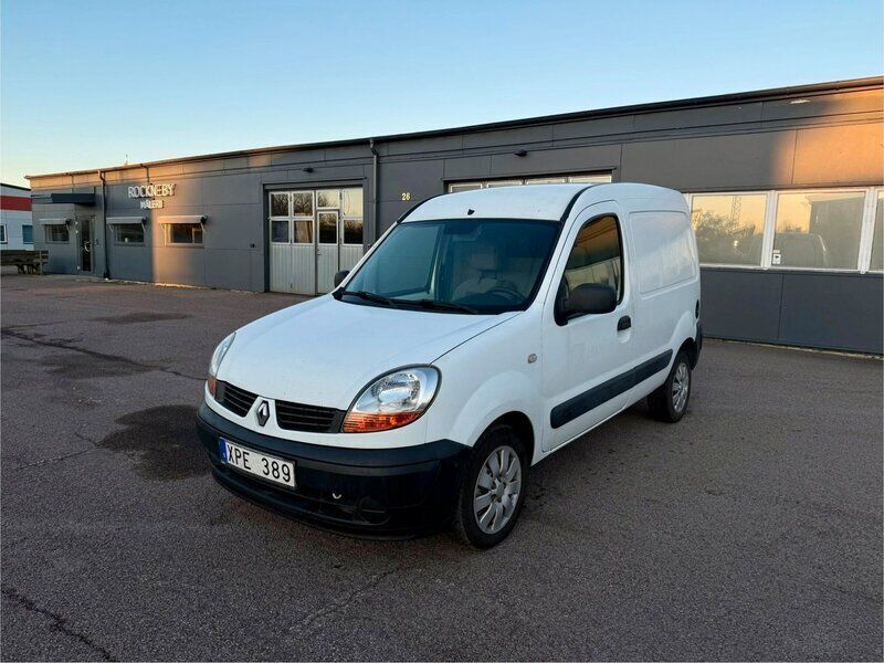 Vit Begagnad 2006 Renault Kangoo Minibuss | 24 900 kr (Marknadspris) - Bild 1/4