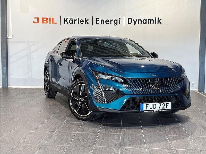 Blå Begagnad 2024 Peugeot 408 GT GT SUV | 364 900 kr (Marknadspris) - Bild 1/4