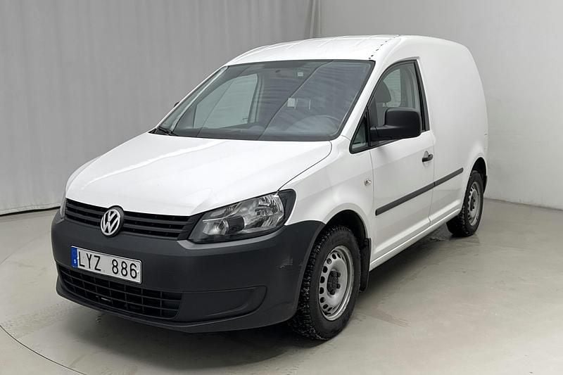 Vit Begagnad 2012 VW Caddy Minibuss | 60 000 kr (Dyr) - Bild 1/4