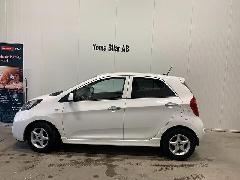 Begagnad Kia Picanto 67 HK (49 kW) 2017 Vit Halvkombi