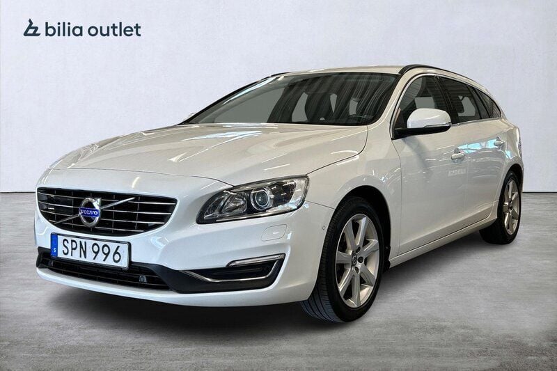 Vit Begagnad 2016 Volvo V60 Business Edition Kombi | 169 900 kr (Marknadspris) - Bild 1/3