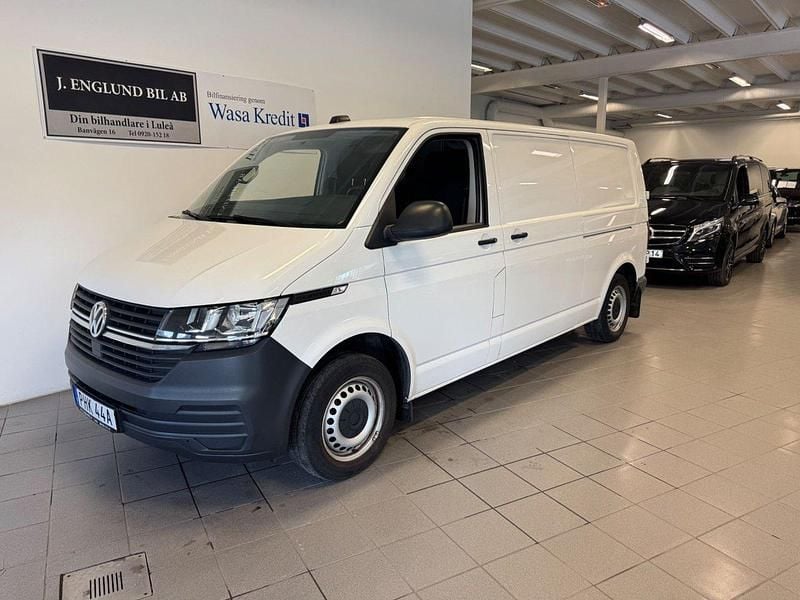 Vit Begagnad 2021 VW T6.1 Van | 339 900 kr (Marknadspris) - Bild 1/4