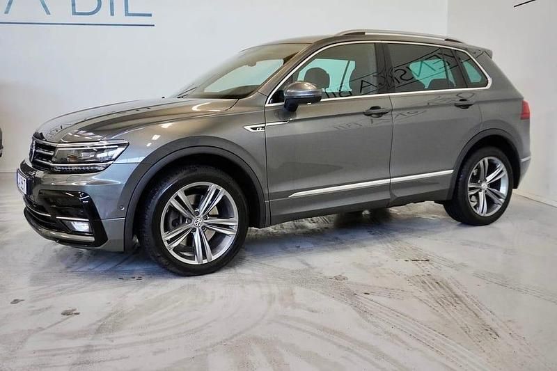 Begagnad VW Tiguan R-line 190 HK (139 kW) 2017 Silver SUV