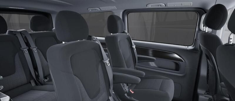 Begagnad Mercedes V220 Style 2024 Grå Minibuss