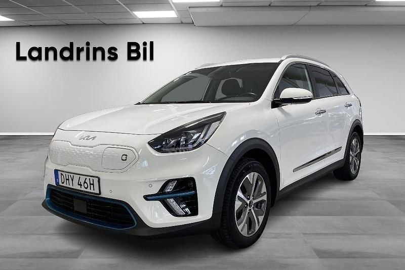 Vit Begagnad 2022 Kia e-Niro Advance SUV | 269 900 kr (Bra pris) - Bild 1/4